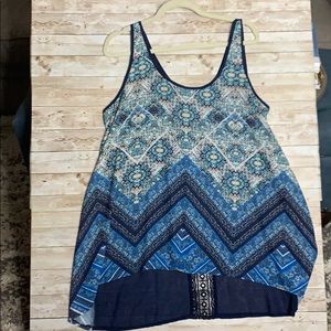 Polyester dressy tank